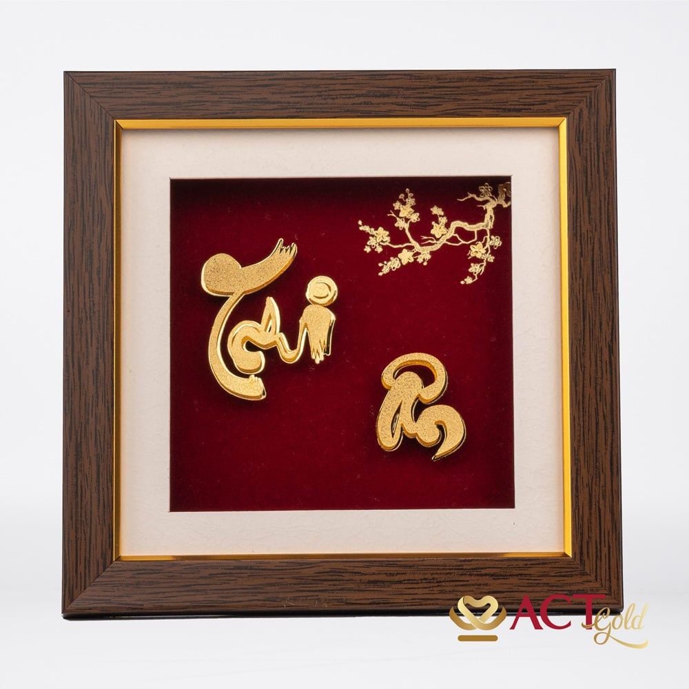 Tranh dát vàng - Quà Tặng Dát Vàng - Công Ty TNHH Q&V